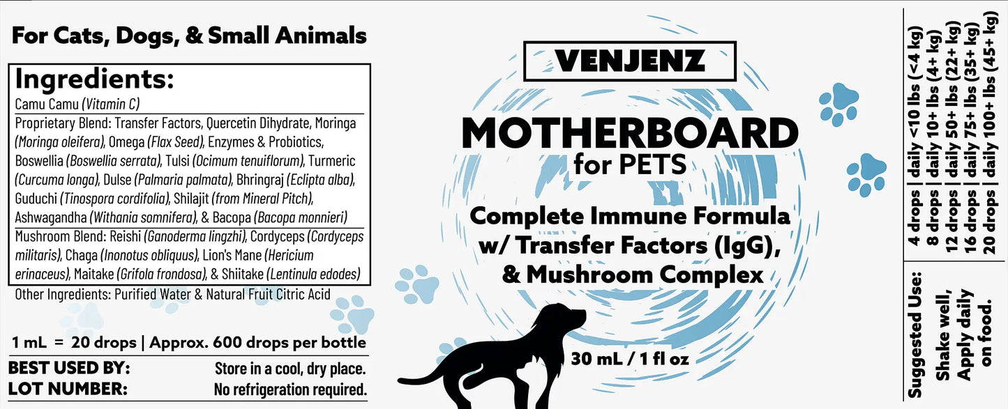 Immune | MOTHERBOARD for PETS