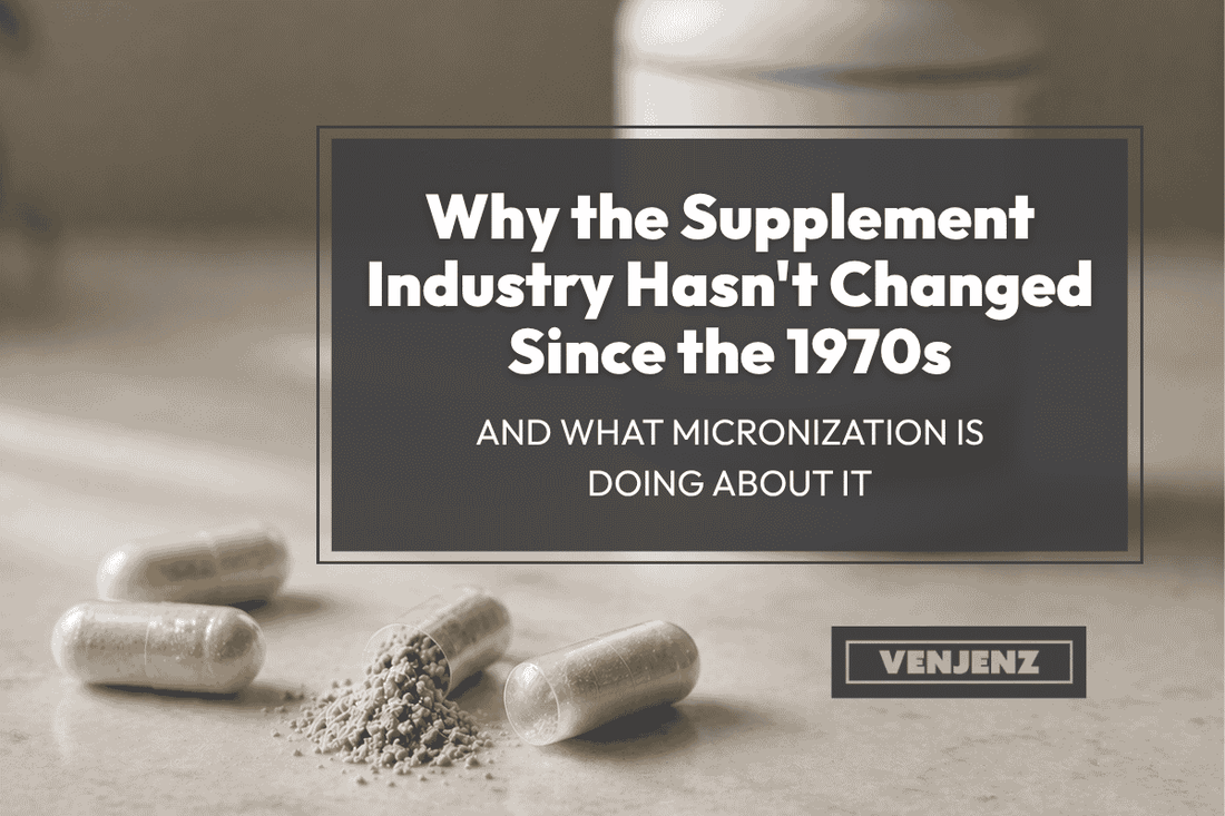 Why the Supplement Industry Hasn't Changed Since the 1970s