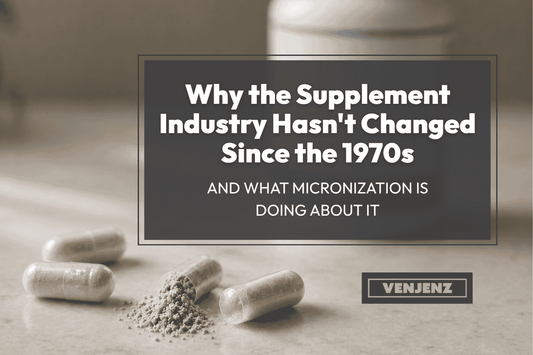 Why the Supplement Industry Hasn't Changed Since the 1970s